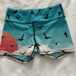 Mara Hoffman Active Climb A Mountain Sun Athletic Shorts